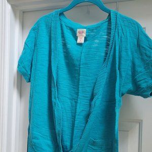 Mossimo Teal Shrug